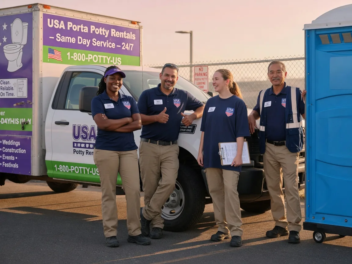 Porta Potty Rental company in Randolph, NJ